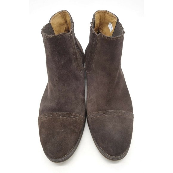 Johnston Murphy 1850 Brown Leather Casual Slip On Ankle Boots Shoes Men\'s 9 M main image 3